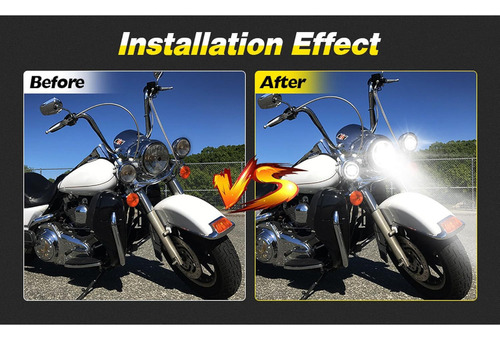Farol De 7polegadas Motocicletas Off-road Adequado Adaptação