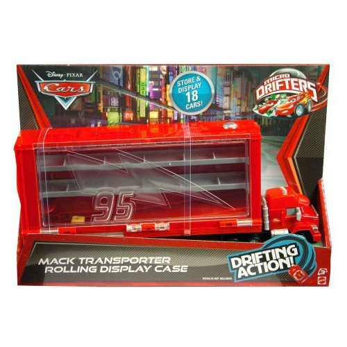 Cars Micro Drifters Mack Display Case Vehículo Playset