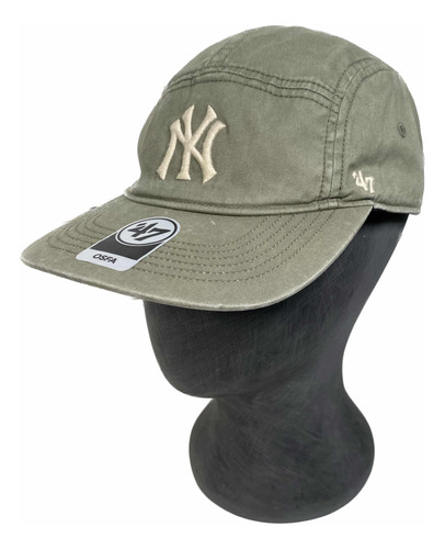 Gorro Visera Gorra New York Yankees Verde Musgo 47 Brand