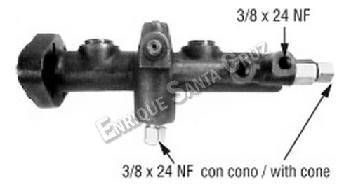 Bomba Freno Rastrojero 20.6 Mm. 13/16