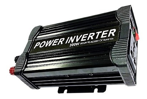 Inversor De Corriente Para Auto 300w De 12v A 220v / 2 Usb