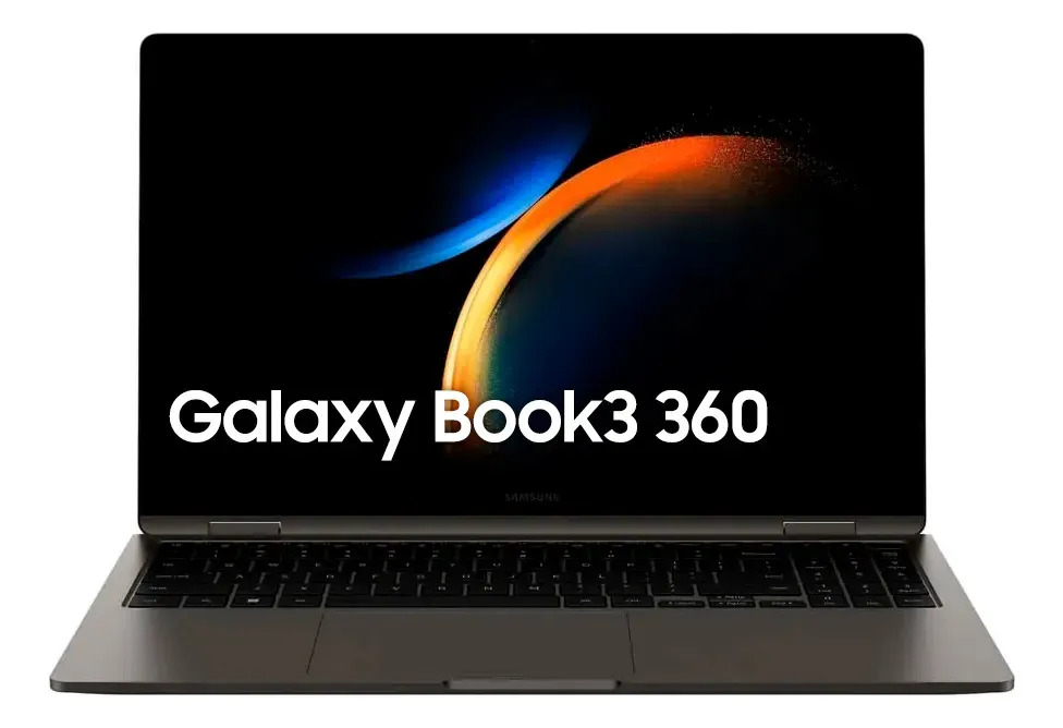 Foto do produto: Notebook Samsung Galaxy Book3 360 Intel Core I5 1335U, 8GB, 256GB SSD Tela 13.3' Windows11H - NP730QFG-KF2BR