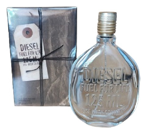 Frasco Vacío  Y Caja - Perfume Diesel Fuel For Life