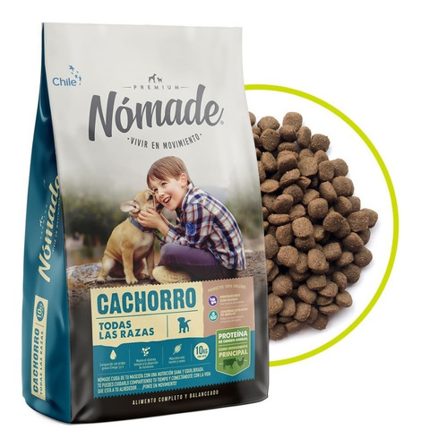 Alimento Premium Nomade Cachorro 3kg