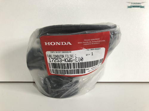 Condutor De Ar Honda Fan 125 2009 Á 2013