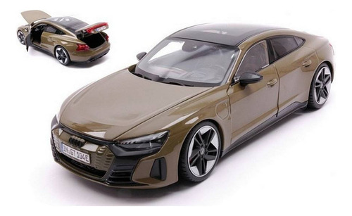 Miniatura Carro Audi Rs E-tron Gt 2022 1:18 Burago Verde