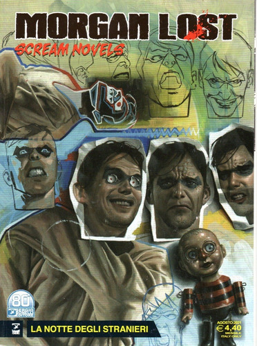 Morgan Lost Scream Novels N° 02 - La Notte Degli Stranieri - 68 Páginas Em Italiano - Sergio Bonelli Editore - Formato 17 X 23 - Capa Mole - 2021 - Bonellihq 2 Cx479 I23