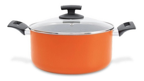 Caçarola Master Chef Com Tampa 4,7l Laranja 7227/360 Brinox