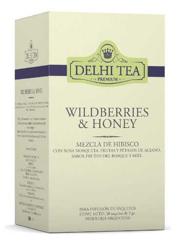 Wildberries & Honey X 20 Saq. Delhi Tea