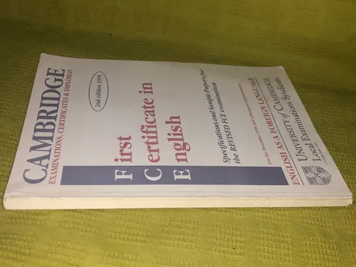 Cambridge / First Certificate In English - Cambridge
