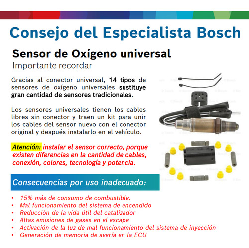 Sensor Oxigeno Fiat Palio 1.8 R Mpi 8v 2006-2007 Bosch