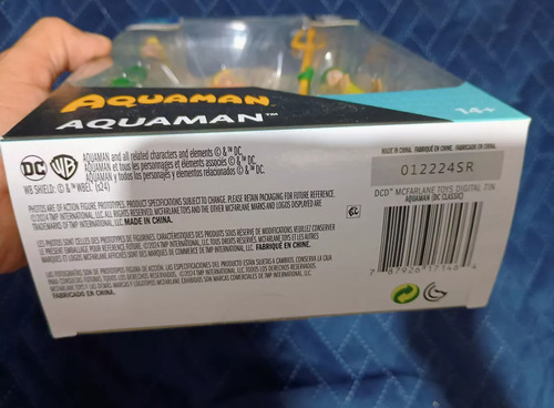 Mcfarlane Dc Aquaman Digital Batman Forever (Usado)