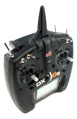 Transmisor De Radio Rc Spektrum Dx6e De 6 Canales Dsmx 2.4 G