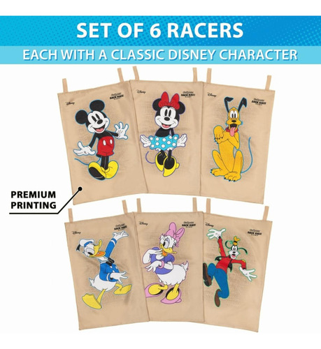 Gosports Disney Mickey And Friends Juego De 6 Bolsas Para