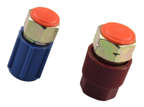 2 Piezas De / Baja De Ca R12 A R134a Acoplador Adaptador De