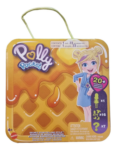 Polly Pocket Paquete De Modas Secreta (wafle)