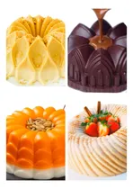 Comprar Molde Para Gelatina\u002F Kit De 4 Moldes Para Gelatina