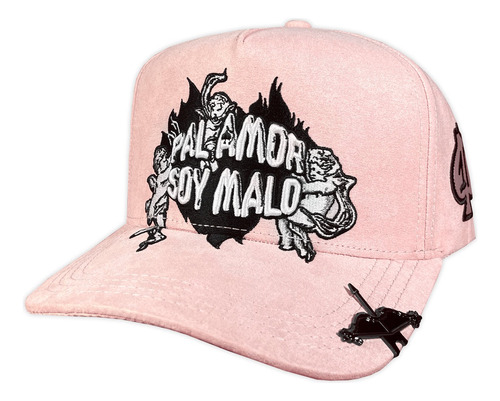 Gorra 1iron Trendy Para El Amor Soy Malo Nude Nude Único