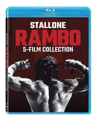 Rambo, Colección De 5 Películas En Blu-ray, Original Y Nueva