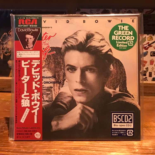 David Bowie  Peter And The Wolf Edicion Mini Lp Cd