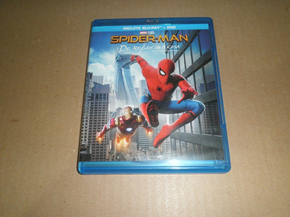 Spiderman De Regreso A Casa Blu Ray+dvd | MercadoLibre