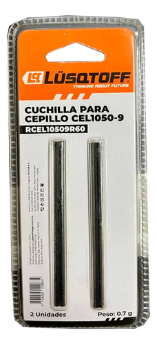 Cuchilla Repuesto Cepillo Garlopa Lusqtoff Cel 1050-9 Par