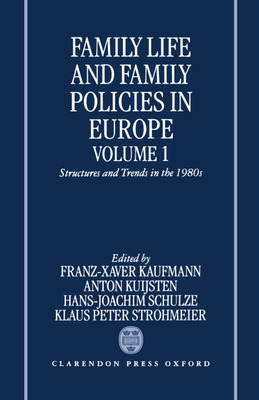 Libro Family Life And Family Policies In Europe: Volume 1...