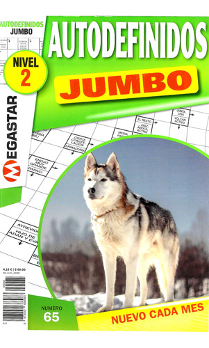 Libro Autodefinidos Jumbo. Nivel 2 #65 Lku