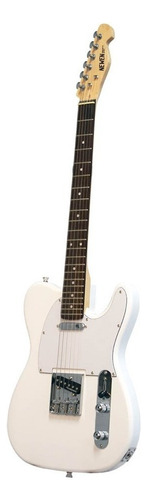 Guitarra Eléctrica Newen Tl Newen De Lenga Blanca Laca Poliuretánica Con Diapasón De Palo De Rosa