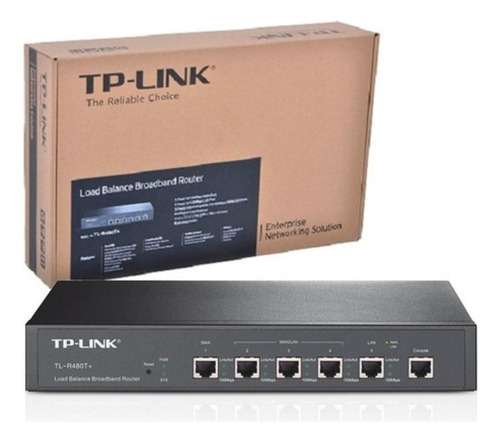 Imagen 1 de 3 de Outlet Router Tp-link Broadband Tl-r480t+ (balanceador)
