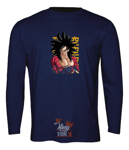 Poleron Polo, Goku Super Saiyan 4, Dragon Ball Gt, Anime, Xxl