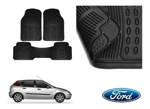 PantsSaver Alfombrillas personalizadas para Ford Focus 2003, tapete  resistente para piso de asiento delantero y segundo (4 unidades),  protección para
