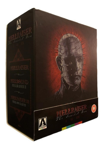 Hellraiser 1 2 3 Boxset Edicion Scarlet Box Pelicula Blu-ray