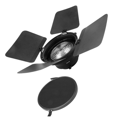 Adaptador Led Fresnel Mount Video Puertas Storm Light Para L