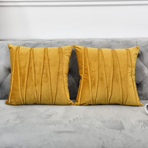 Funda Almohada Terciopelo Suave Color Liso Otoño Invierno De