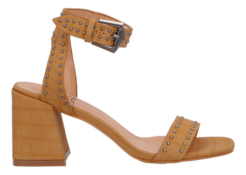 Sandalia Taco Camel 35131