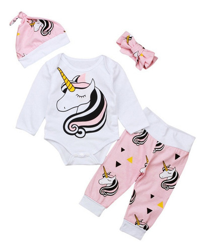 Mameluco De Una Pieza De Unicornio For Niñas Ropa For Niño