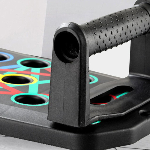 Tablero De Ejercicios Flexiones Lagartijas Color Negro