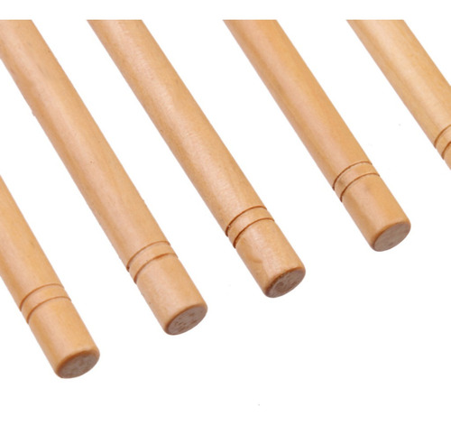 12 Micro Hair Extension Bucle De Madera Enhebrador De Agujas