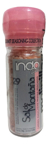Sal De Montaña Con Molinillo Indo Deli 120g