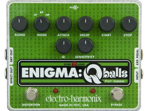 Electro Harmonix Enigma Q Balls Envelope Filter Para Bajo