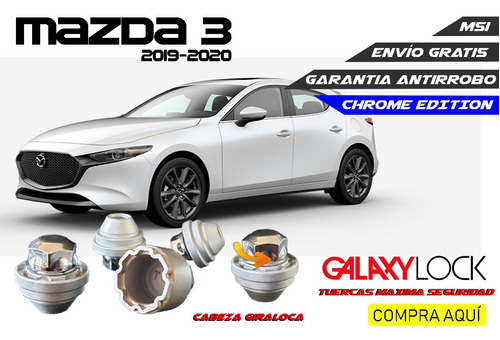 Birlos Y Tuercas Mazda 3 Hatchback 2020 -galaxylock -