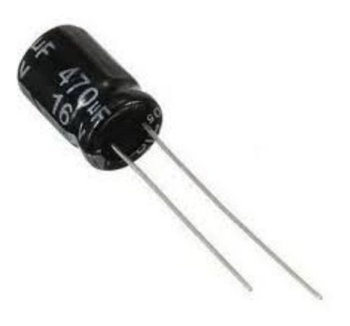 Capacitor Condensador Electrolitico 470uf 16v Pack 10 Unidad