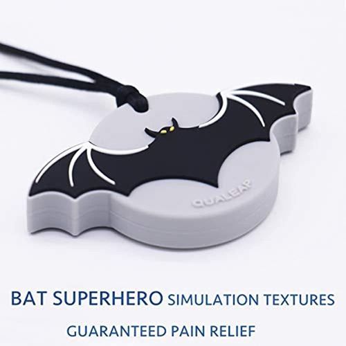 Collar Masticable Bat-man Para Niños, Niños O Niñas - Ayu