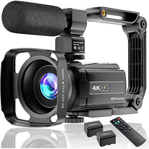 Cámara De Video 4k Videocámara Ultra Hd 48mp Vlogging...