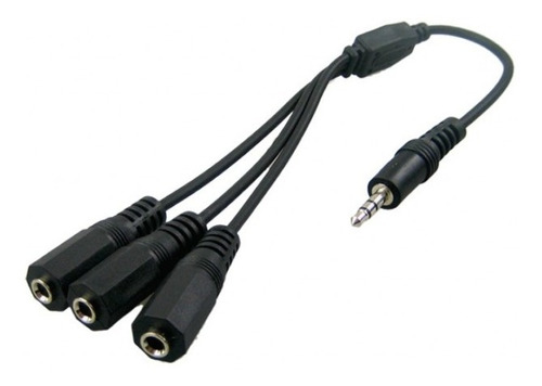Cable Stereo Macho A 3 Stereo Hembra Para 5.1 Convertidor