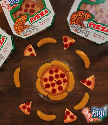 Pizza De Gomita, Big Marcus, 12 Piezas
