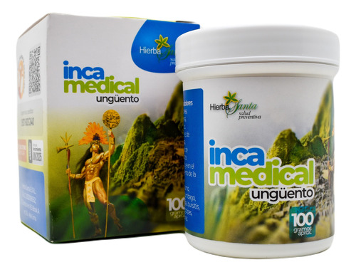 Ungüento Hierba Santa Inca Medical 100 Gr. 