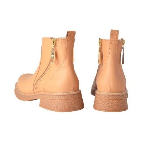 Botas Botitas Cuero Mujer Cierres - Creta - Ferraro