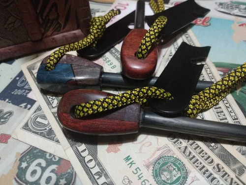 Pederneira De Sobrevivência Maciça Customizada Artesanal